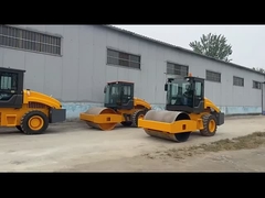 Full Hydraulic Roller 6 Ton Steel Roller Jalan standar Lebar 1600mm