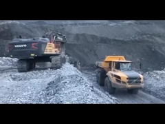 Dipakai Volvo 750DL Excavator Digging Machine Dipakai Volvo Excavators Untuk Dijual